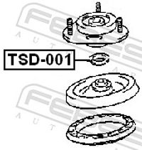 FEBEST Dichtung, Federbeinsttzlager, Art.-Nr. TSD-001