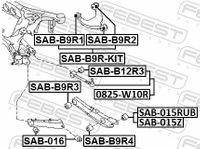FEBEST Lagerung, Lenker, Art.-Nr. SAB-B9R2