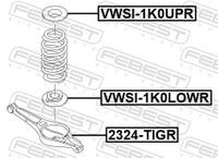 FEBEST Federteller f&uuml;r SKODA OCTAVIA III (5E3, NL3, NR3), Art.-Nr. VWSI-1K0UPR