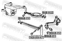 FEBEST Sturzkorrekturschraube f&uuml;r BMW 3 (E46), Art.-Nr. 1929-009-KIT