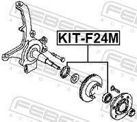 FEBEST Radlagersatz, Art.-Nr. KIT-F24M