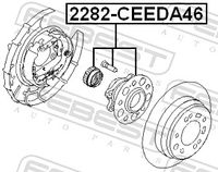 FEBEST Radnabe, Art.-Nr. 2282-CEEDA46