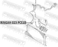 FEBEST Dichtring, K�ltemittelleitung, Art.-Nr. RINGAH-023-PCS10