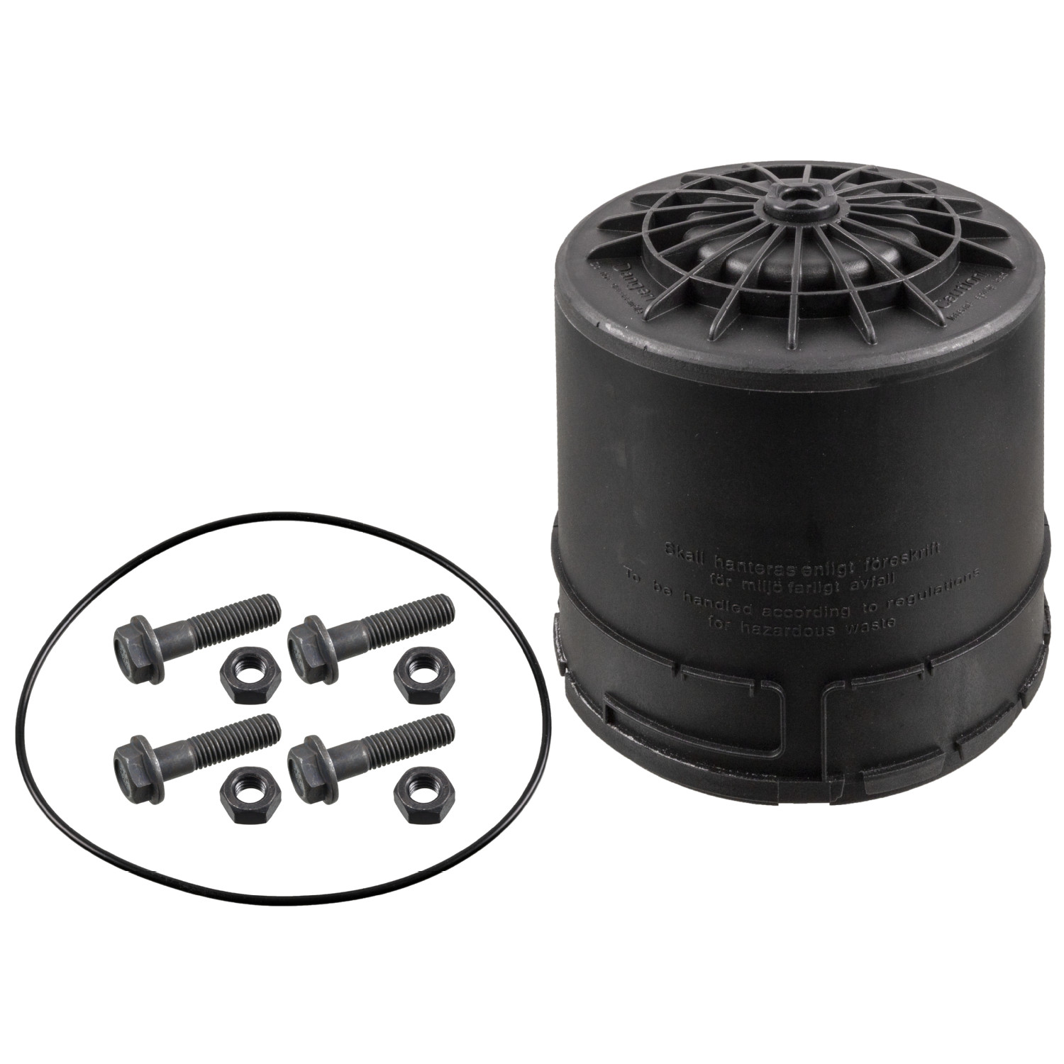 FEBI BILSTEIN Lufttrocknerpatrone, Druckluftanlage 39128 150mm für DAF Volvo Iveco IRISBUS MAN FREIGHTLINER RENAULT TRUCKS