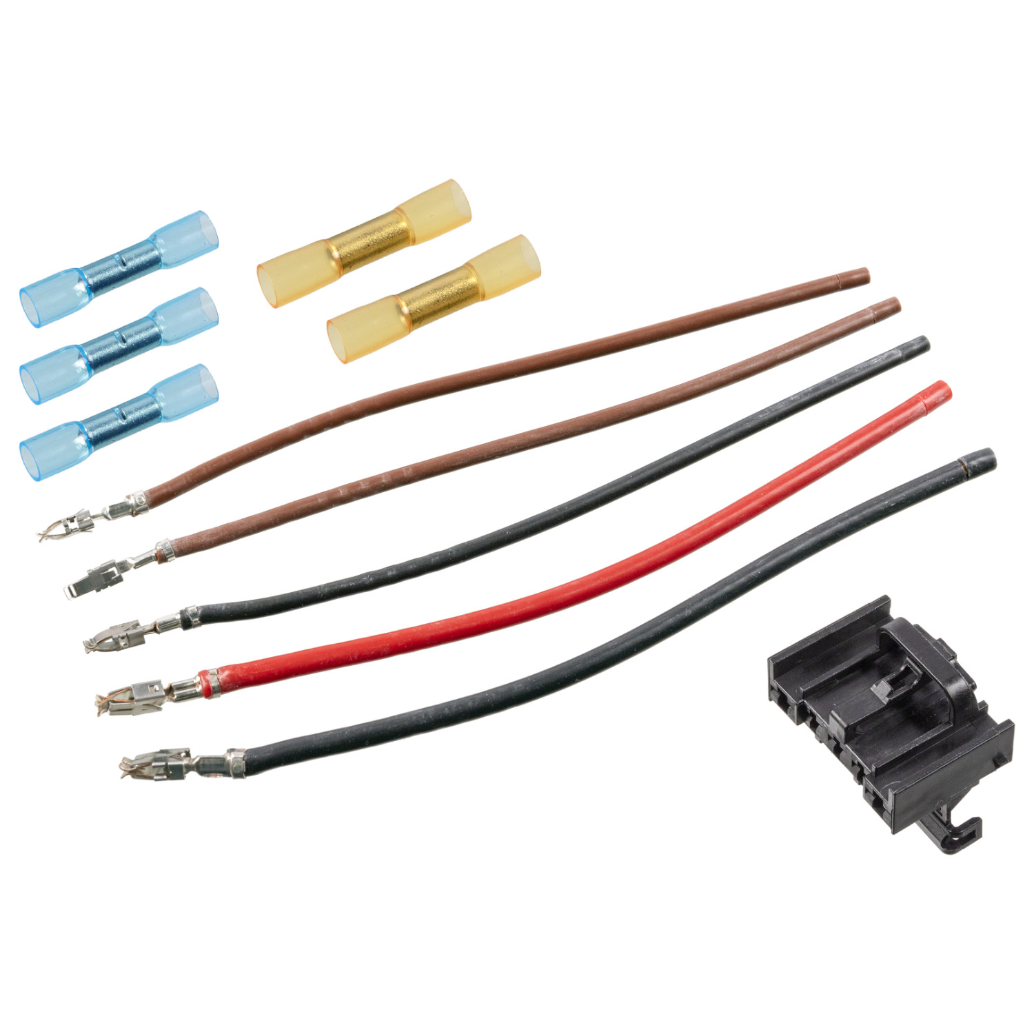FEBI BILSTEIN Kabelreparatursatz, Innenraumgebläserelais febi Plus 107036 für Fiat
