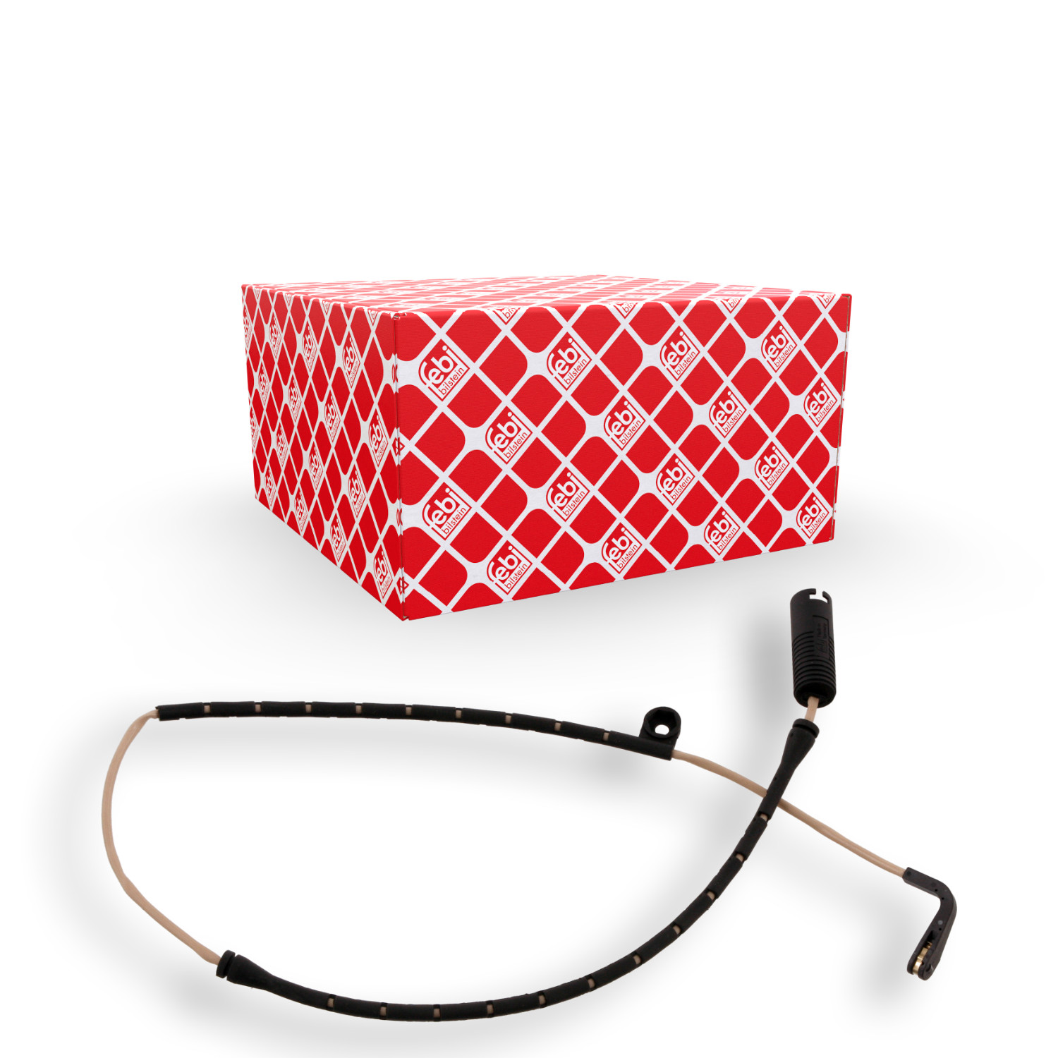 FEBI BILSTEIN Warnkontakt, Bremsbelagverschleiß 08203 vorne rechts links Scheibenbremse für BMW 34351163065 34352229018