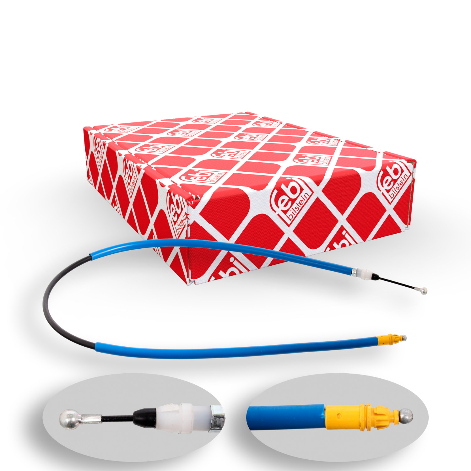 FEBI BILSTEIN Seilzug, Feststellbremse 33167 hinten links für RENAULT VAUXHALL OPEL NISSAN 093852188 7700312837 93852188