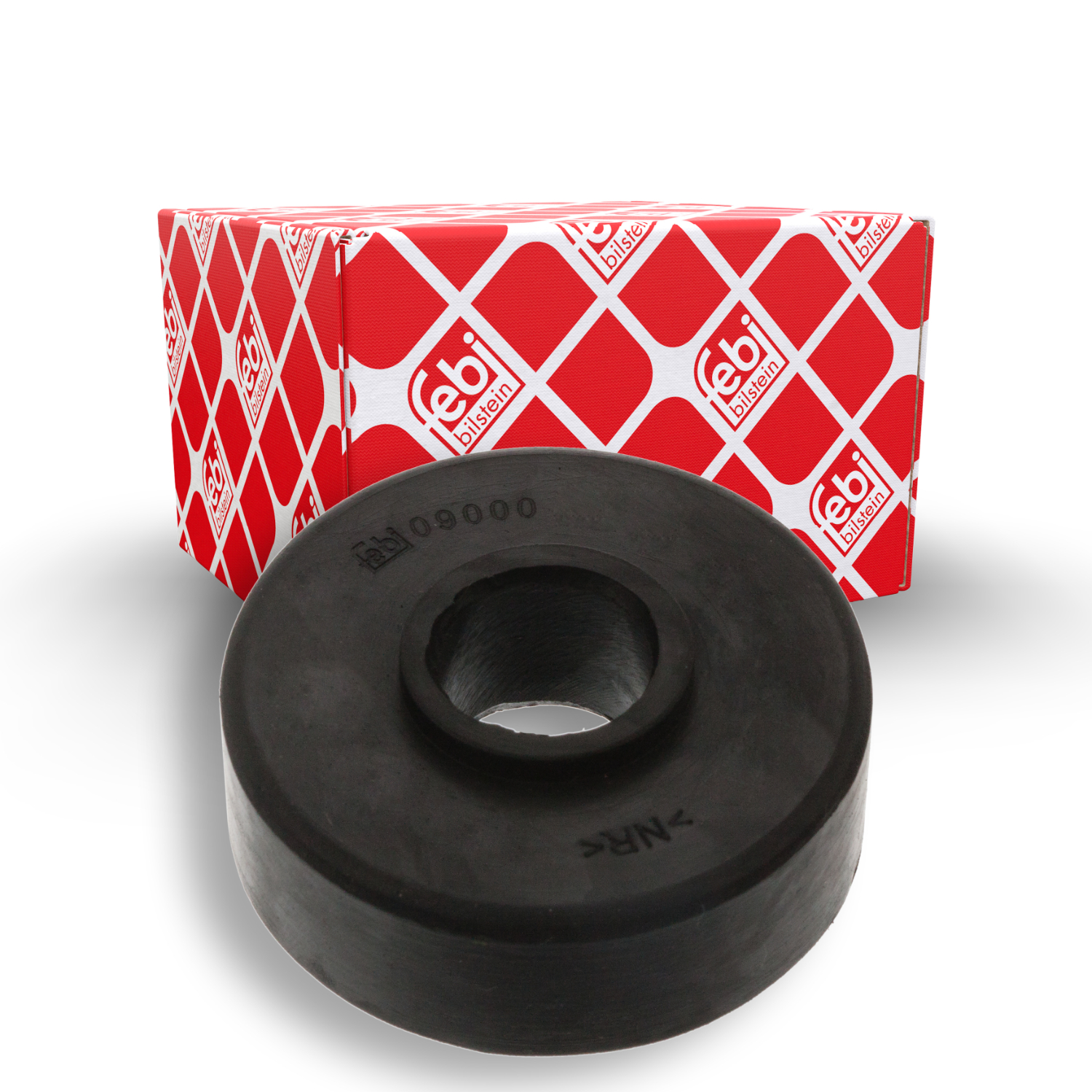 FEBI BILSTEIN Lagerung, Stoßdämpfer 09000 unten 59mm für DAF