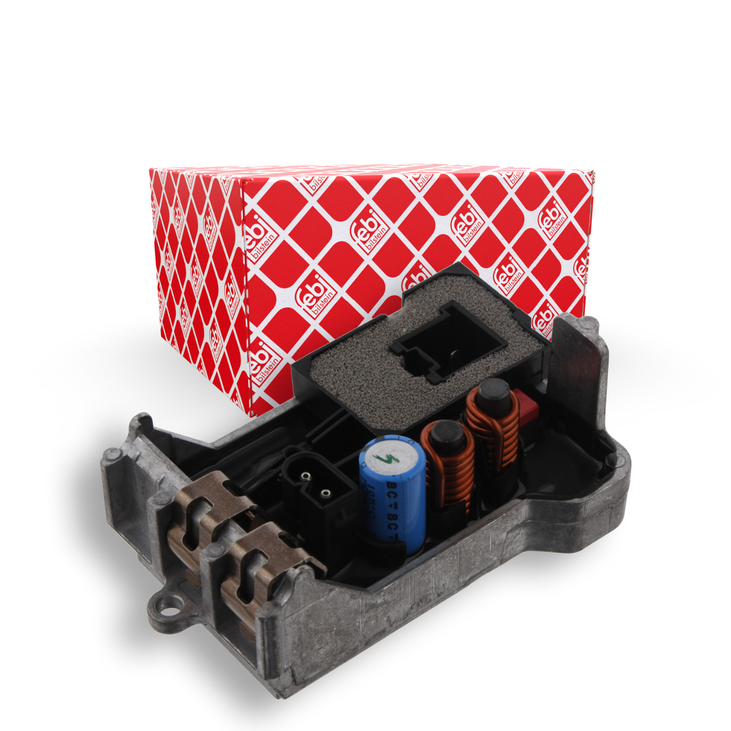 FEBI BILSTEIN Steuergerät, Heizung/Lüftung Relais, Innenraumgebläse febi Plus 31335 für Mercedes