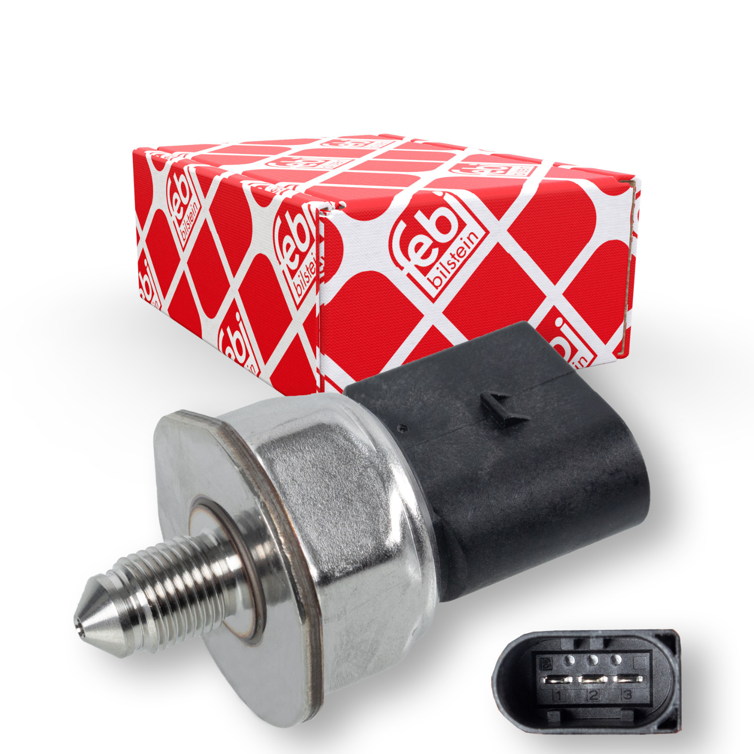 febi bilstein Kraftstoffdrucksensor mit Hochdruckseite