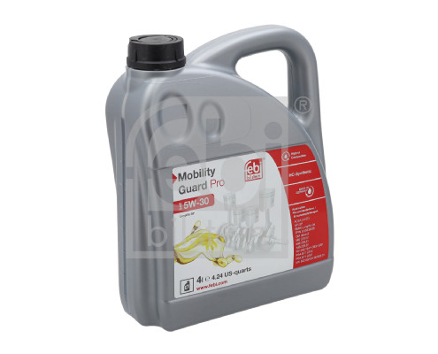 FEBI BILSTEIN Motoröl Motorenöl SAE 5W-30 [4 L] 198692 4l für Vaughall GM BMW Mercedes Peugeot TOYOTA