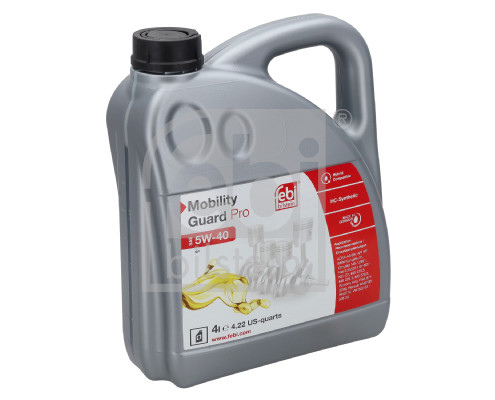 FEBI BILSTEIN Motoröl Motorenöl SAE 5W-40 [4 L] 198812 4l für Mercedes