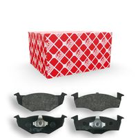 FEBI Bremsbelagsatz, Scheibenbremse f&uuml;r VW FOX Schrägheck (5Z1, 5Z3, 5Z4), Art.-Nr. 16044