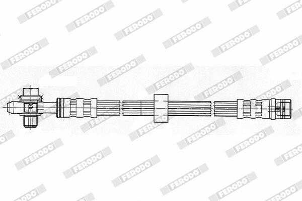 FERODO Bremsschlauch fhy2223