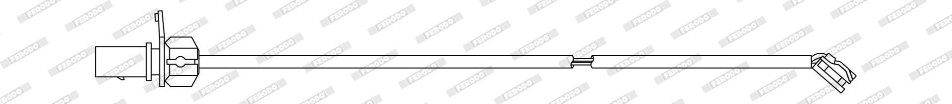 FERODO Warnkontakt, Bremsbelagverschleiß fwi470 für VW Audi