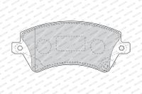 FERODO Bremsbelagsatz, Scheibenbremse "PREMIER ECO FRICTION", Art.-Nr. FDB1573