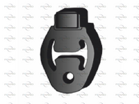 FENNO Gummistreifen, Abgasanlage, Art.-Nr. X30110