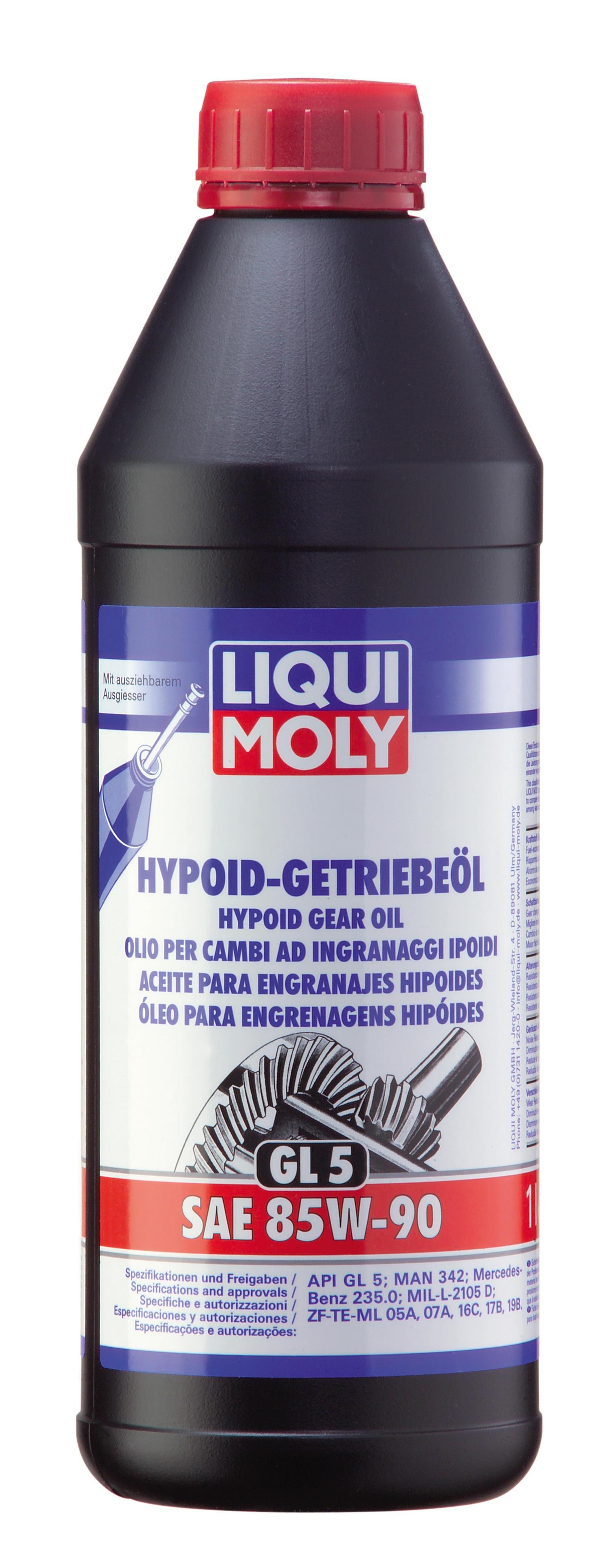 LIQUI MOLY Hypoid-Getriebe&ouml;l GL5 SAE 85W-90 1 Liter