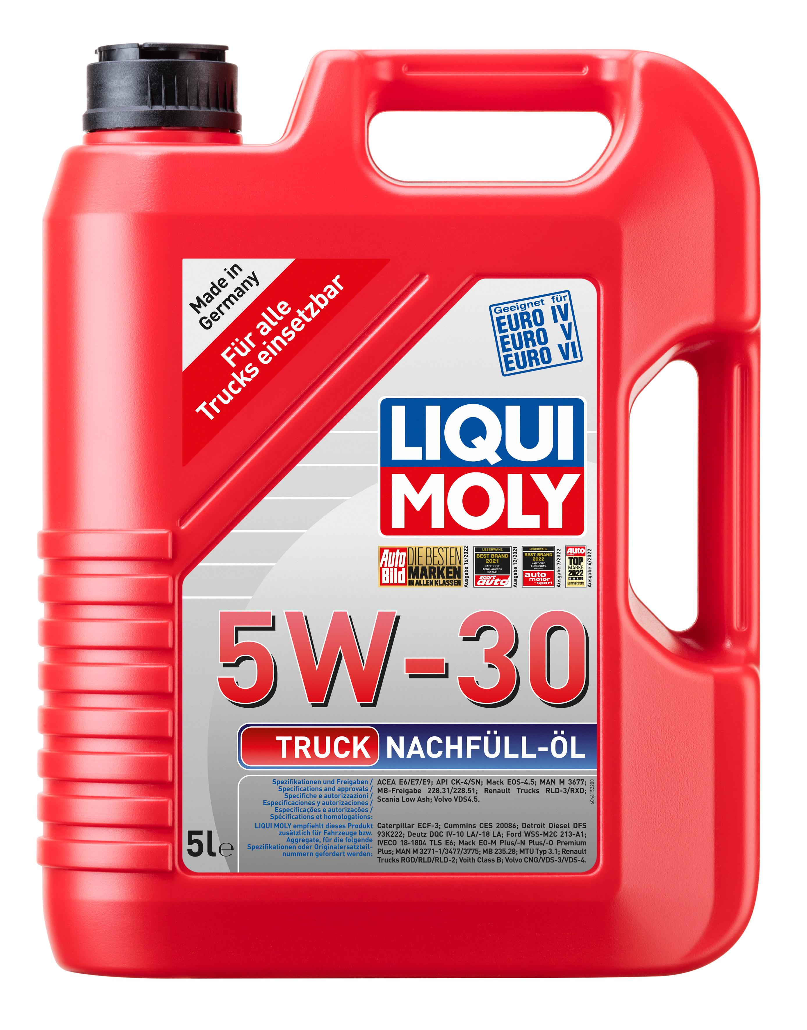 LIQUI MOLY Motoröl Truck Nachfüll-Öl 5W-30 [5L] 4615 5l