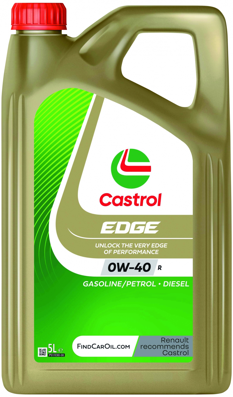 CASTROL Motoröl EDGE 0W-40 R/ 5 L 15f73a 5l