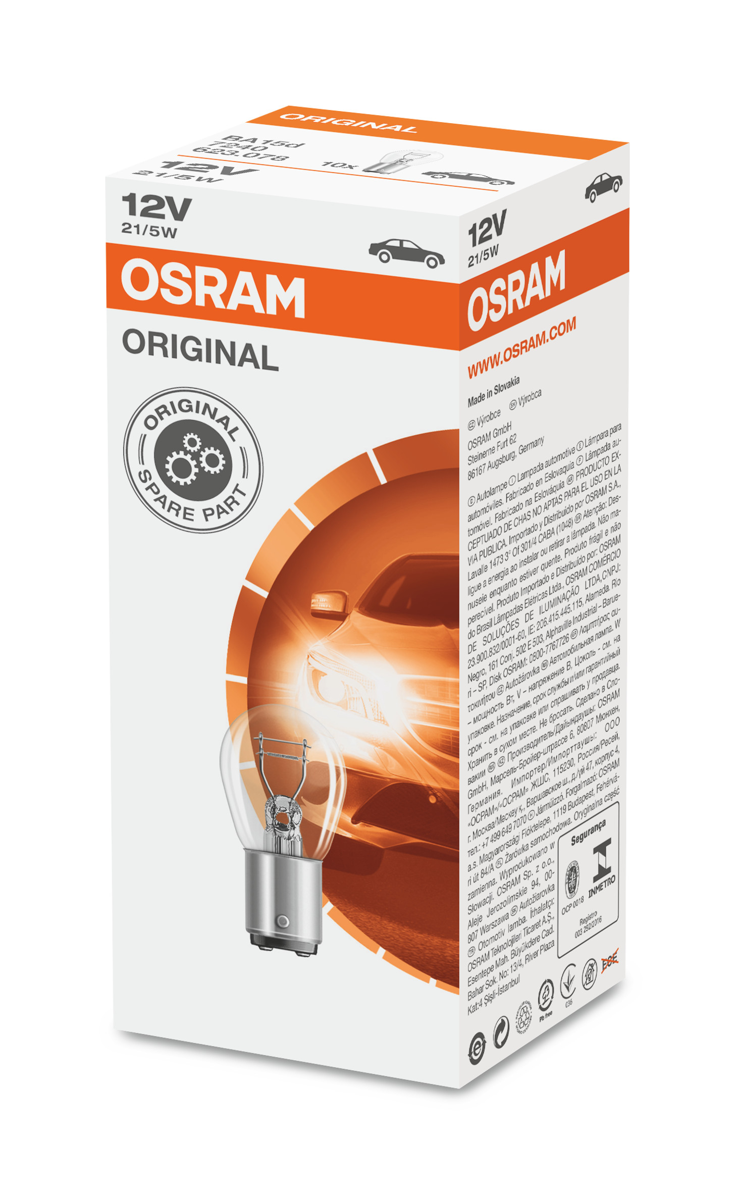 OSRAM Glühlampe, Schlussleuchte 7240