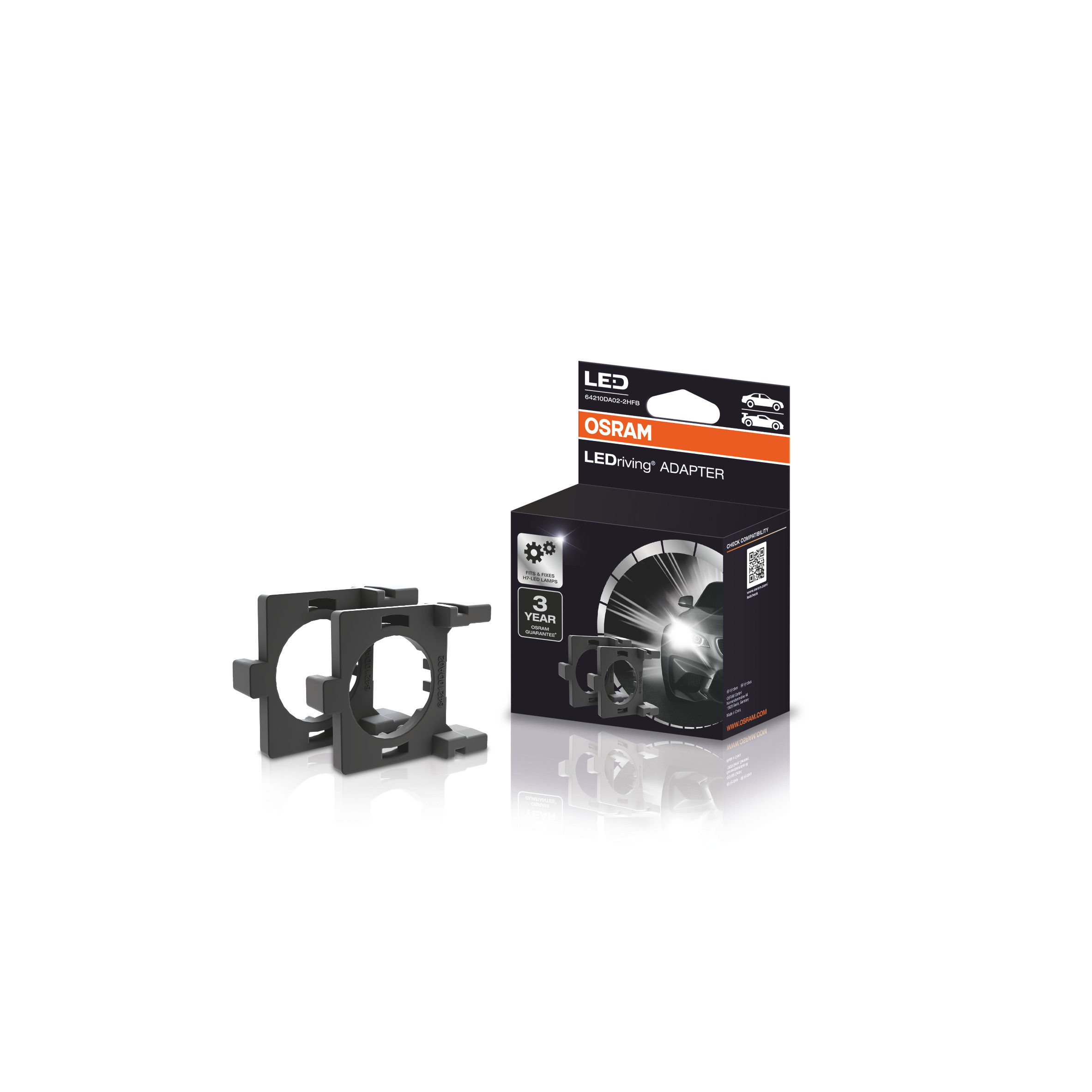 Osram Lampenfassung, Hauptscheinwerfer LEDriving Adapter 64210DA02 64210da02
