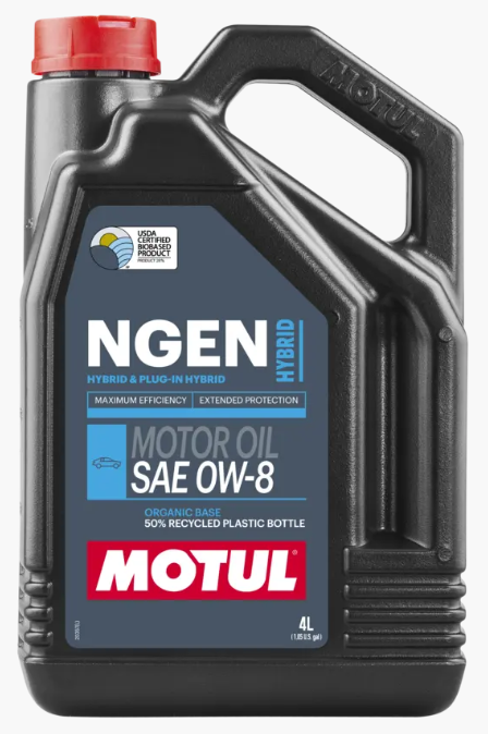 MOTUL Motoröl NGEN HYBRID 0W-8 [4L] 111845 4l