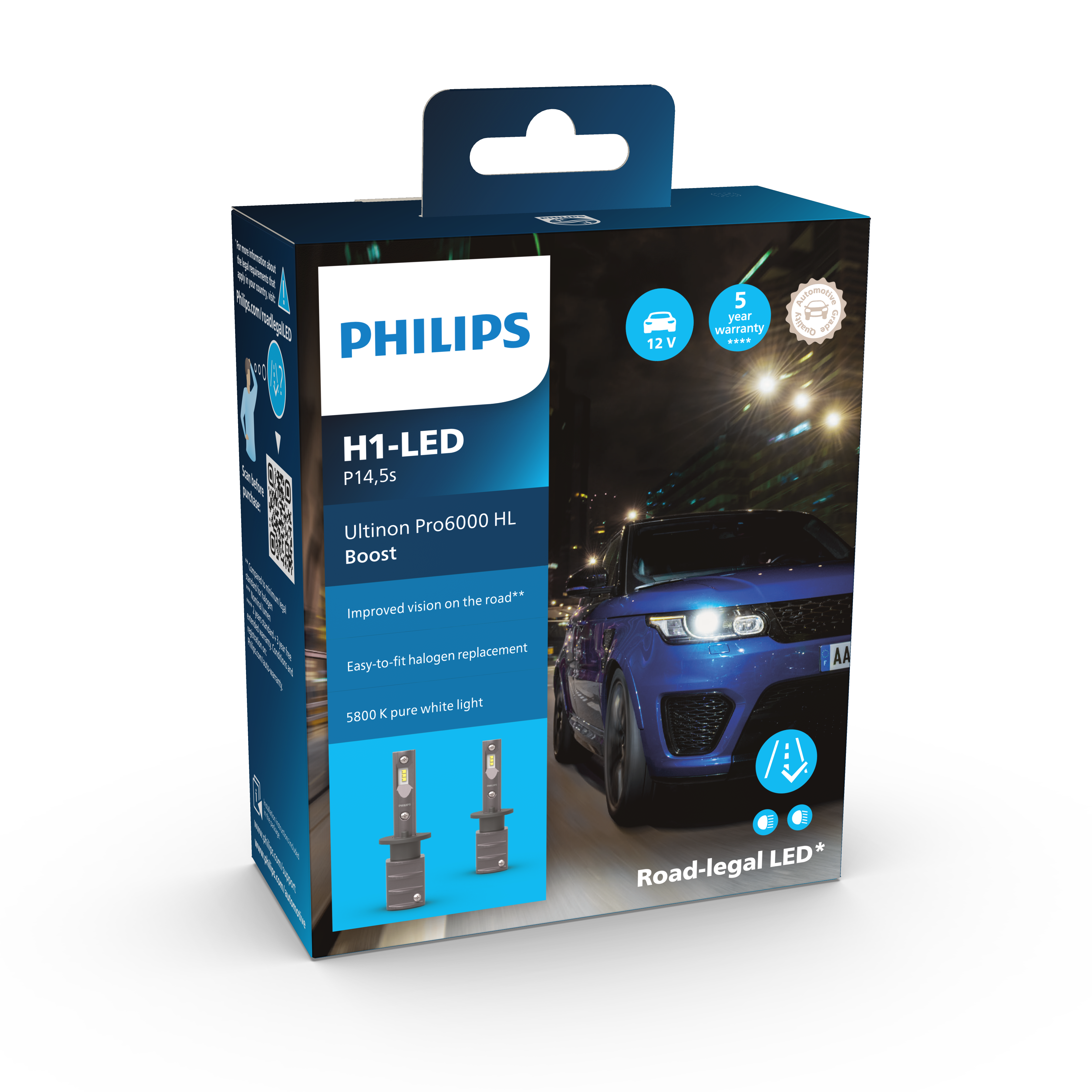 Philips Ultinon Pro6000 Boost HL 11258U60BX2 Fahrzeugscheinwerferlampe