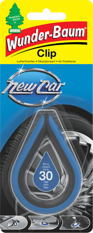 WUNDERBAUM Lufterfrischer CLIP New Car 97185 0.011KG
