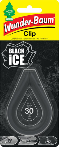 WUNDERBAUM Lufterfrischer CLIP Black Ice 97187 0.011KG
