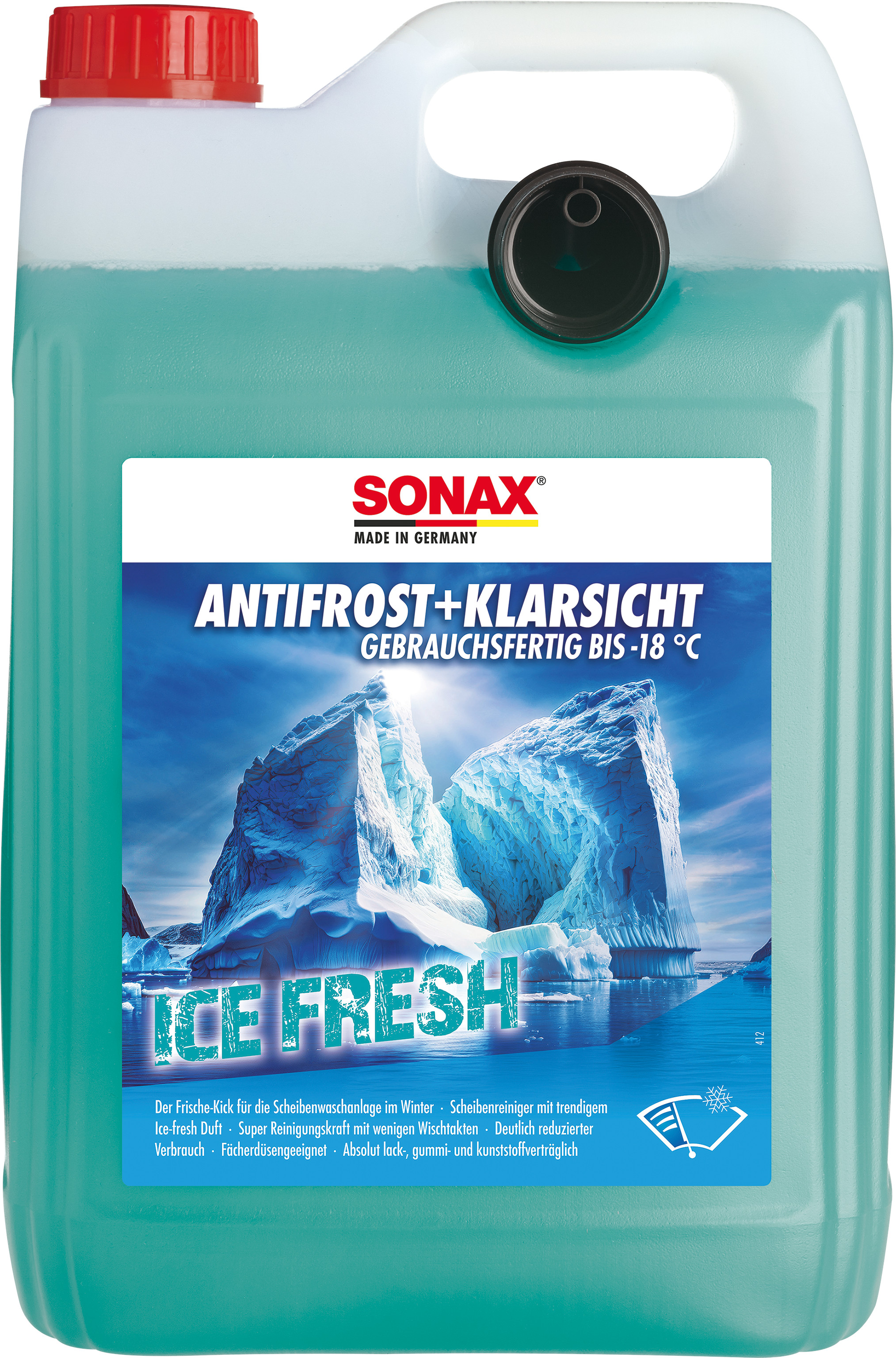 SONAX Frostschutzmittel Scheibenreiniger - Bis -18°C - 5L - Image 3