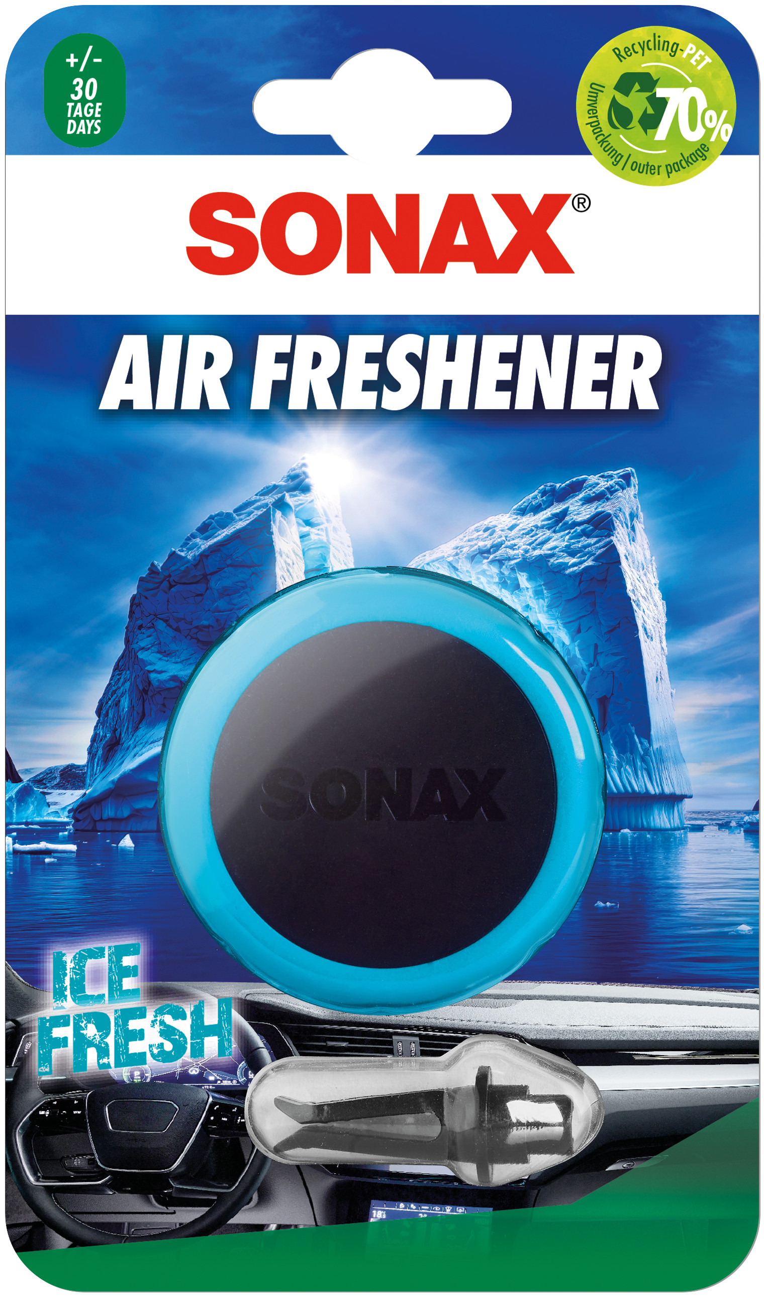 SONAX Lufterfrischer Air Freshener Ice-fresh 03660410 0.035KG