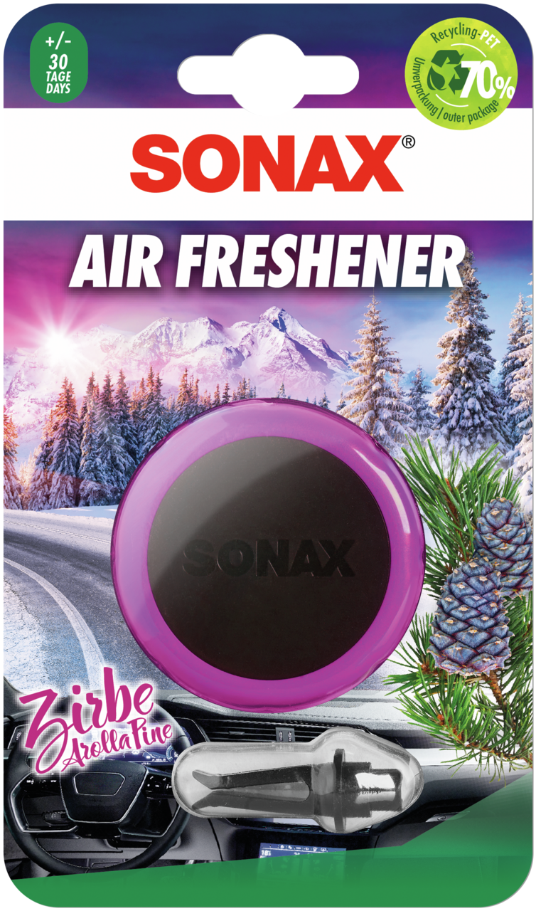 SONAX Lufterfrischer Air Freshener Zirbe 03670410 0.035KG