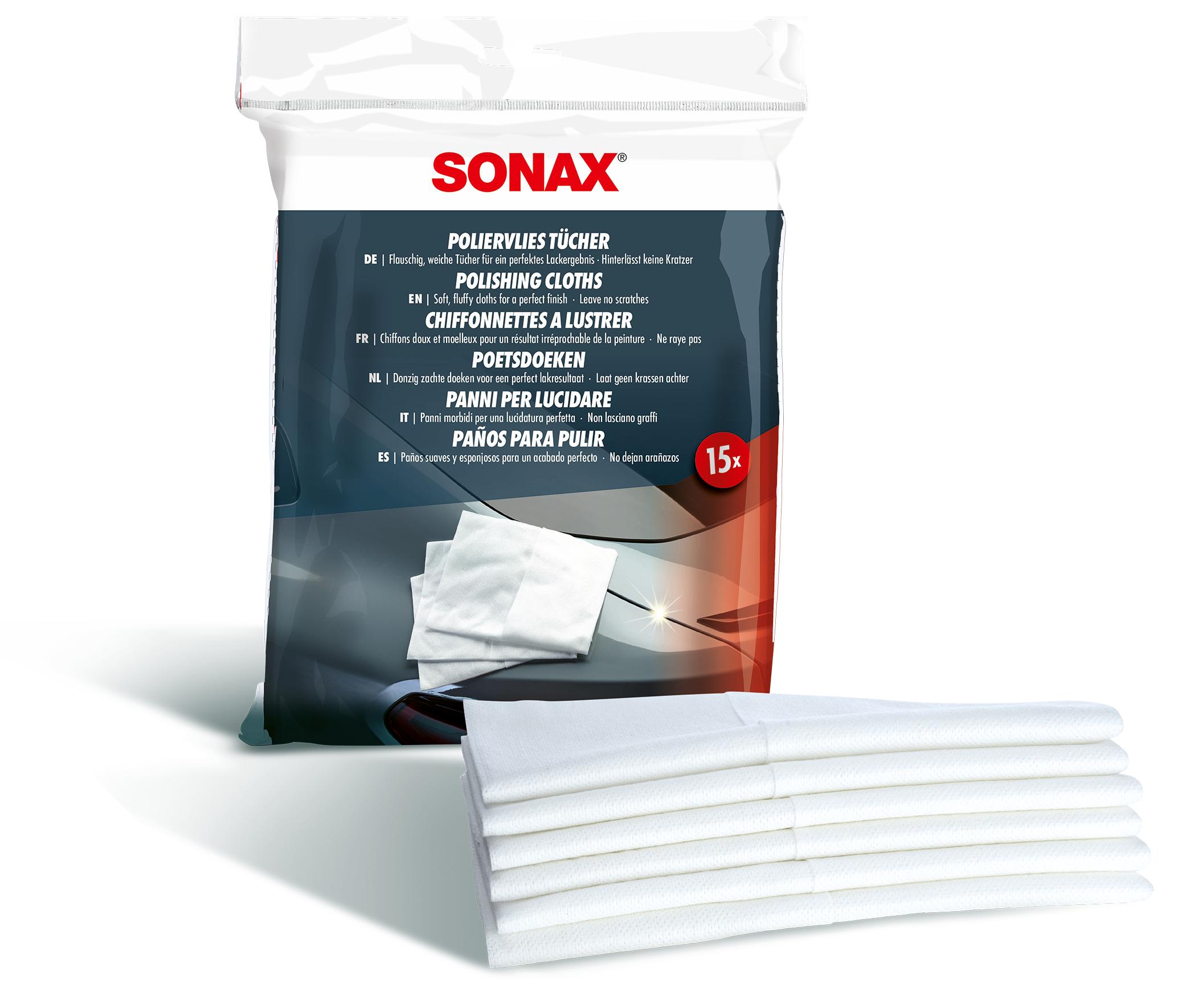 Sonax Poliervliestücher 15 Stück - Image 5