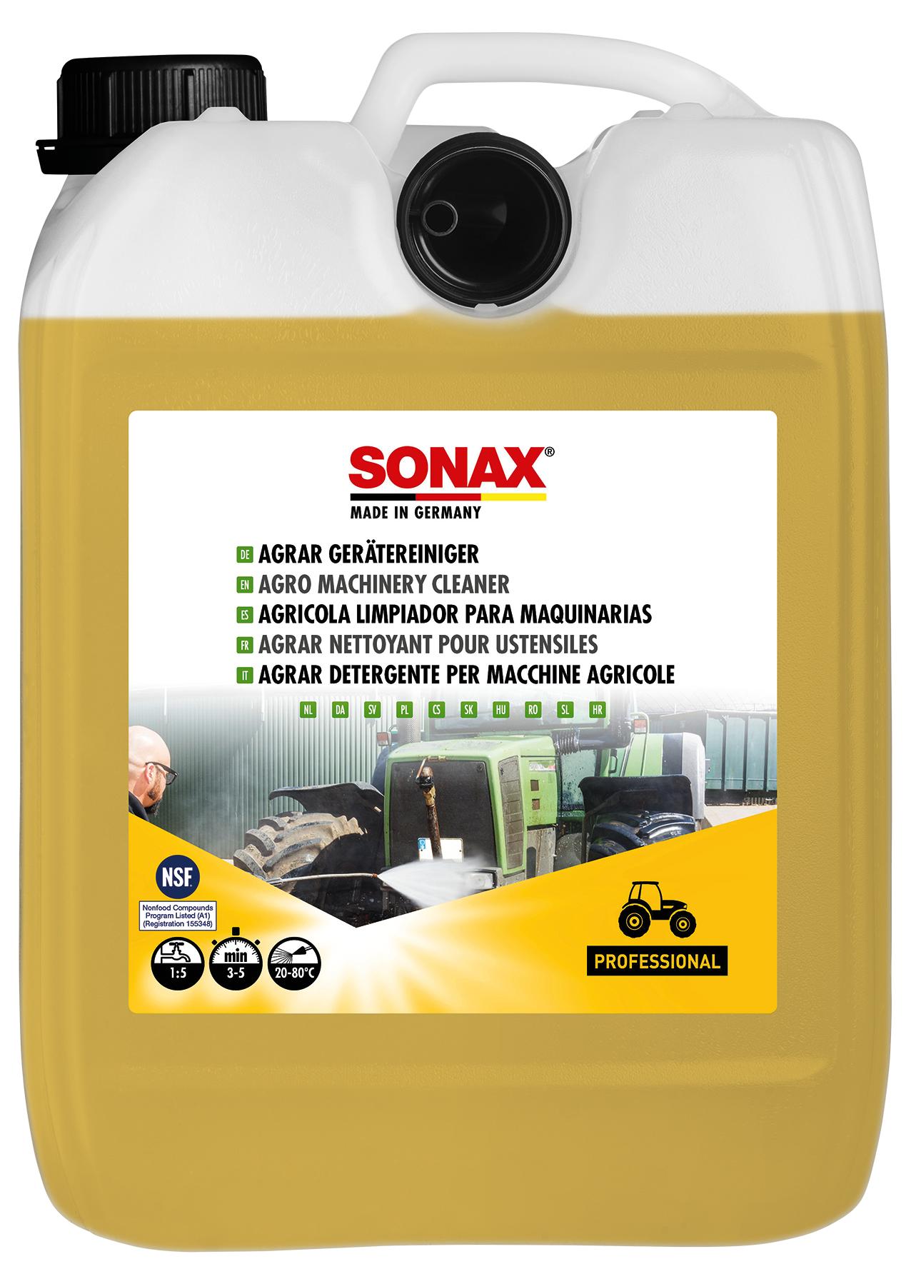 SONAX reiniger AGRAR GeräteReiniger [5 l] 07055000 5l
