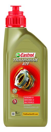 CASTROL Getriebel "Transmax ATF DEXRON-VI MERCON LV Multivehicle (1L)", Art.-Nr. 15F0BA