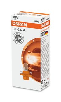 OSRAM Glhlampe, Instrumentenbeleuchtung "ORIGINAL", Art.-Nr. 2473MFX6
