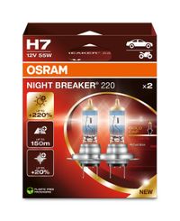 OSRAM Gl�hlampe, Tagfahrleuchte "NIGHT BREAKER� 220", Art.-Nr. 64210NB220-2HB