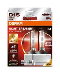 OSRAM Gl�hlampe, Fernscheinwerfer "XENARC� NIGHT BREAKER� LASER", Art.-Nr. 66140XN2-2HB