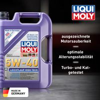 LIQUI MOLY Motorl "Leichtlauf High Tech 5W-40 [5L]", Art.-Nr. 3864