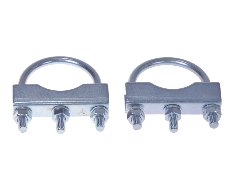 FILMER Klemmbügel, Stützrad/Abstellstütze U-Bügel für Stützradhalter 2er-Set 36446