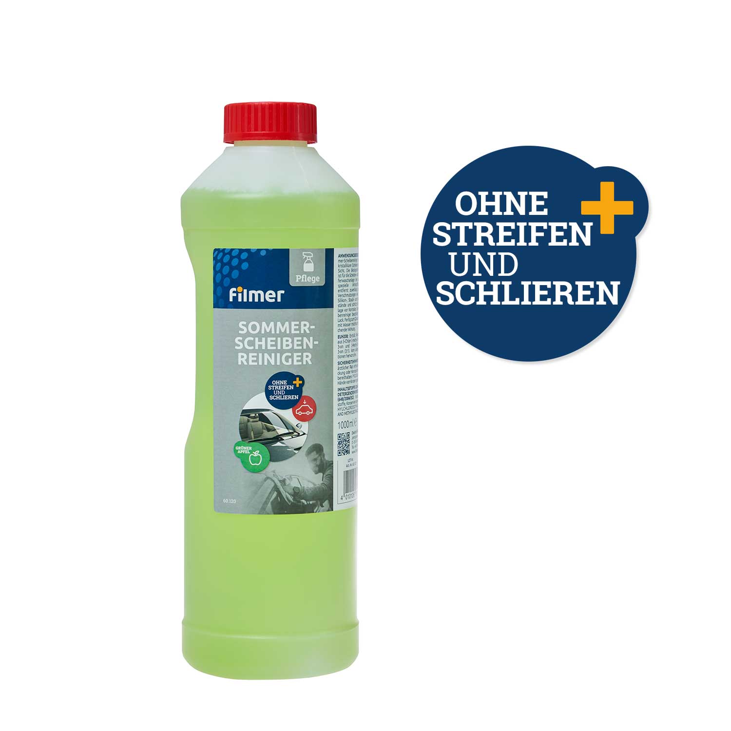 FILMER Scheibenreiniger Sommer-Scheibenreiniger [1000 ml] 60120 1l