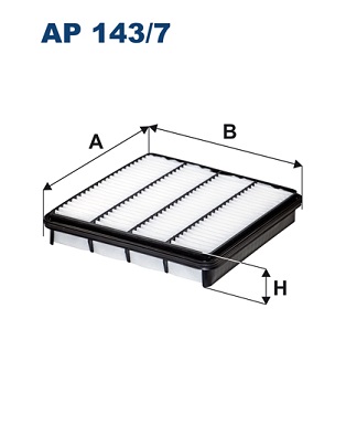 Filtron Luftfilter Ap143/7 Ap 143/7 - Bild 5