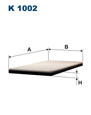 FILTRON Filter, Innenraumluft K 1002  für GENERAL MOTORS VAUXHALL OPEL 6806612 6808612 90509367