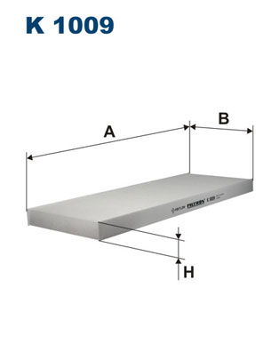 FILTRON Filter, Innenraumluft K 1009  für GENERAL MOTORS VAUXHALL OPEL 90464424 1808607 90512779