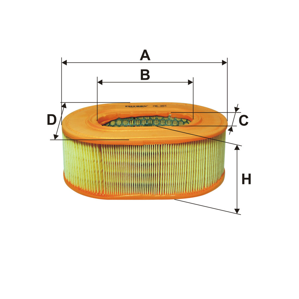 Für FILTRON FILTRY AE 361 AIR FILTER - Bild 6