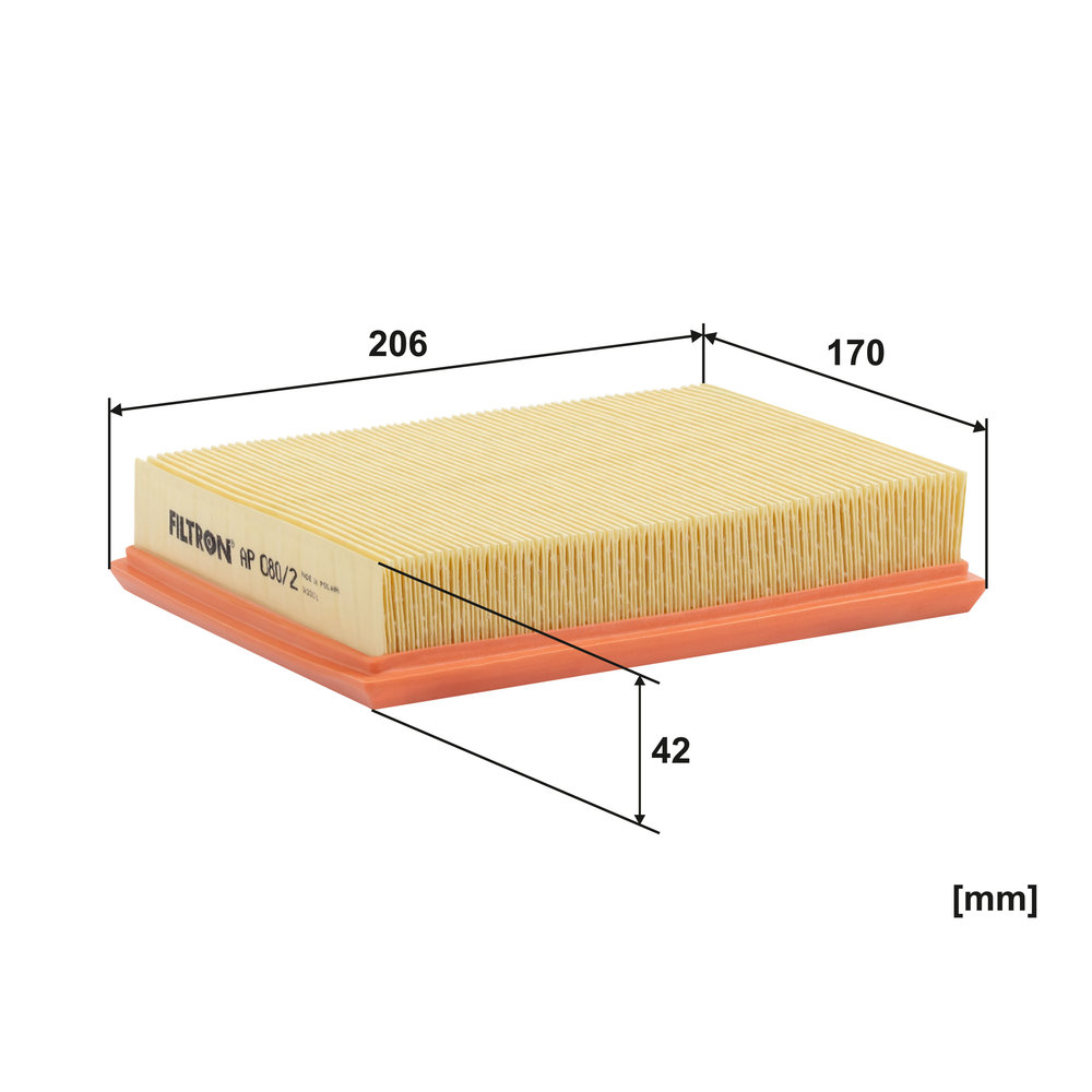 Für FILTRON FILTRY AP 080/2 AIR FILTER - Bild 7
