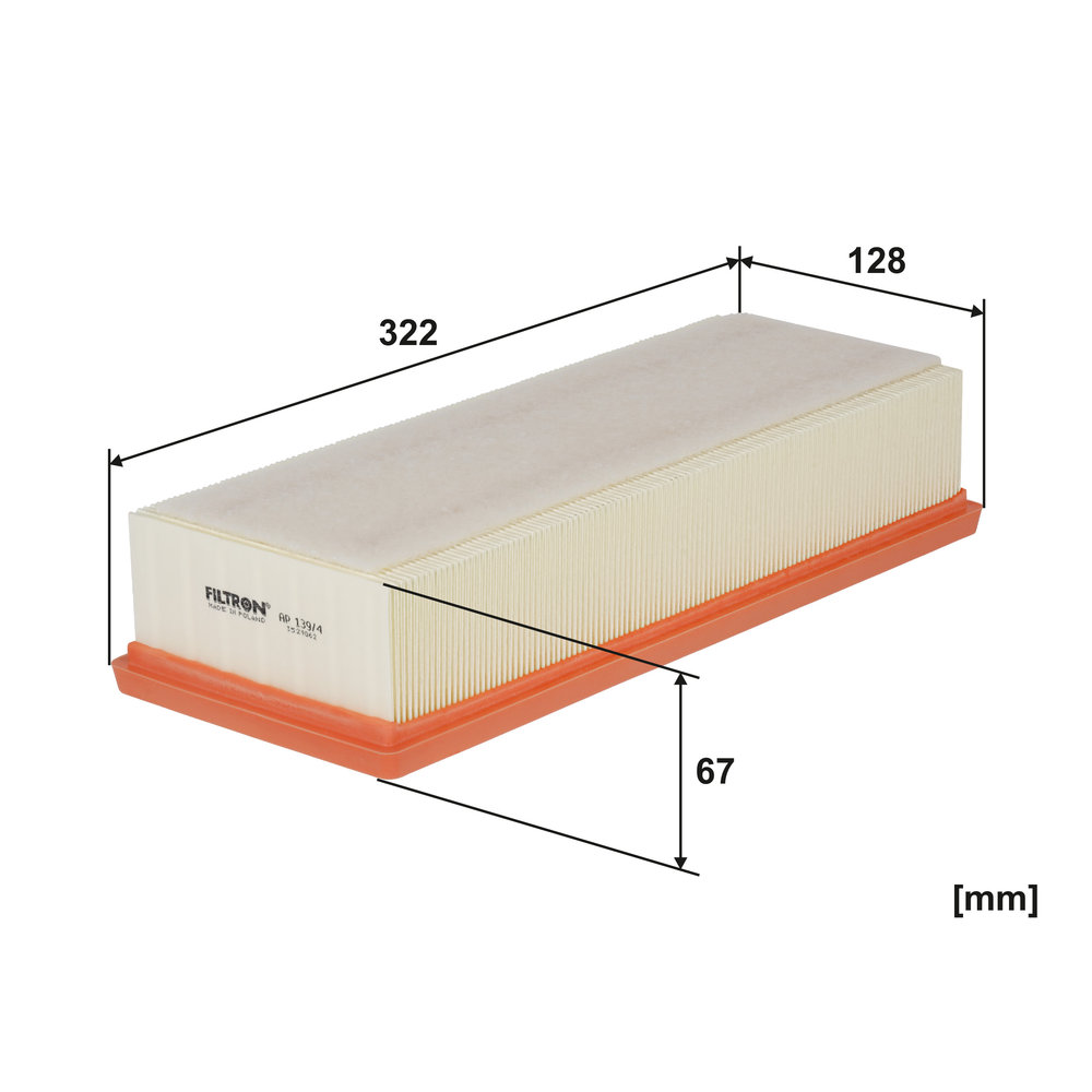 Für FILTRON AP 139/4 Air Filter - Bild 7
