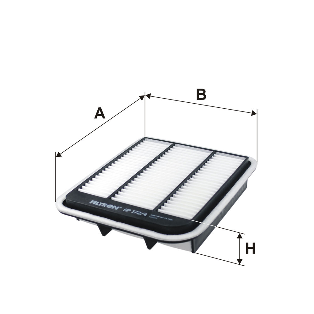 FILTRON AP172/4 Luftfilter Luftfiltereinsatz für Mitsubishi - Bild 6