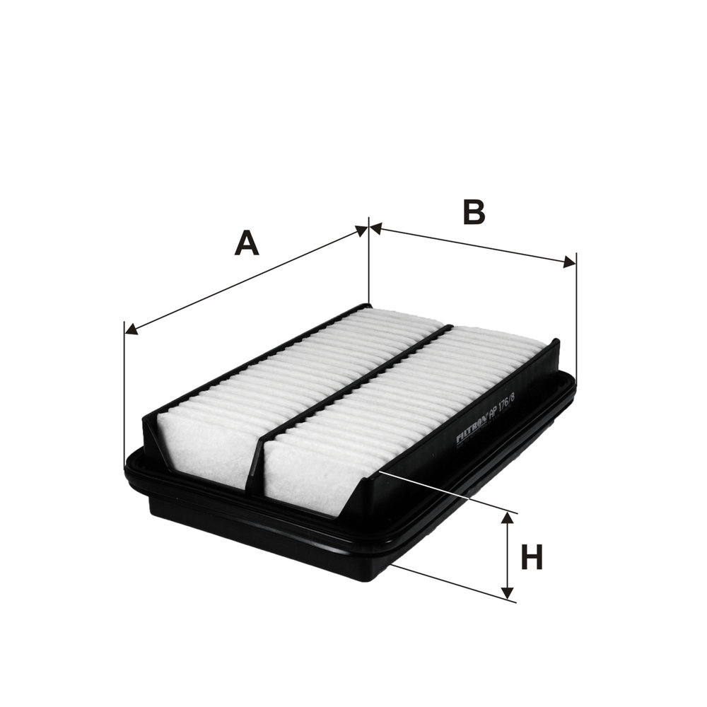 FILTRON Luftfilter AP 176/8 Filtereinsatz für LIANA SUZUKI ER 413 4WD - Bild 6